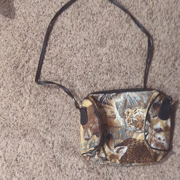 no name Handbags - Animal Print Shoulder Bag